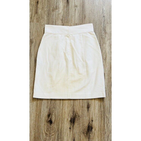 Tibi Skirt Ivory Size 2 - Picture 2 of 6